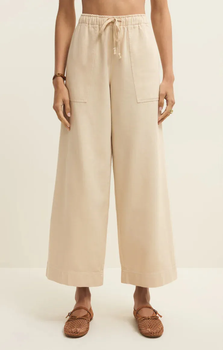 Daycation Twill Ankle Pant sold by Bella Chic