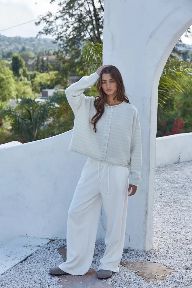 Striped Knit Cardigan sold by Bella Chic product image thumbnail 2