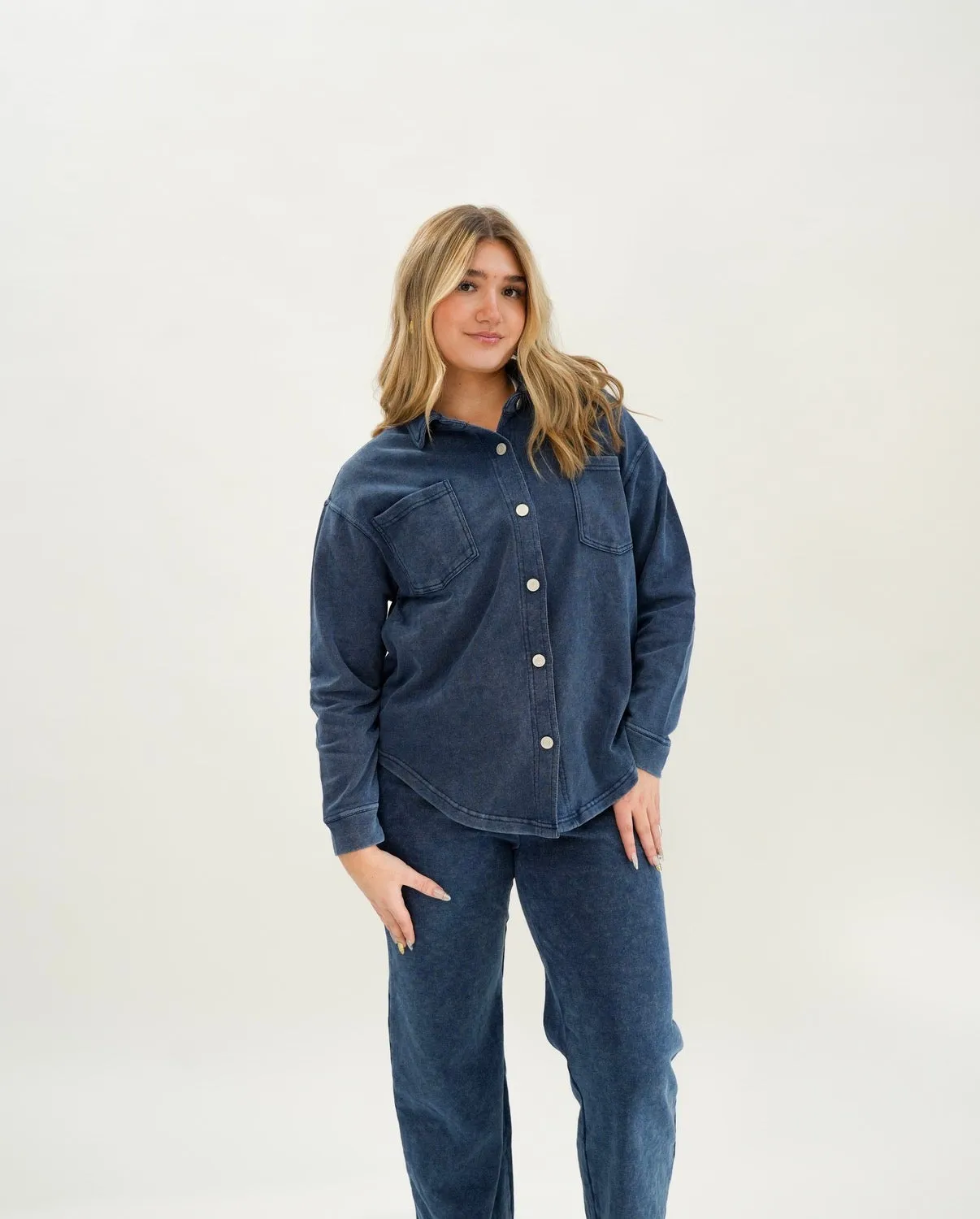 Washed Knit Shirt sold by Bella Chic product image thumbnail 2