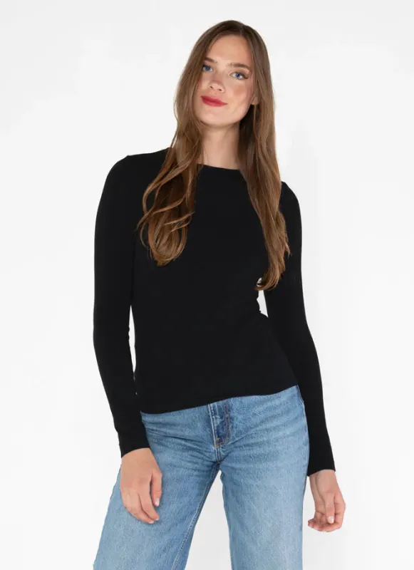 Bamboo Long Sleeve Top sold by Bella Chic