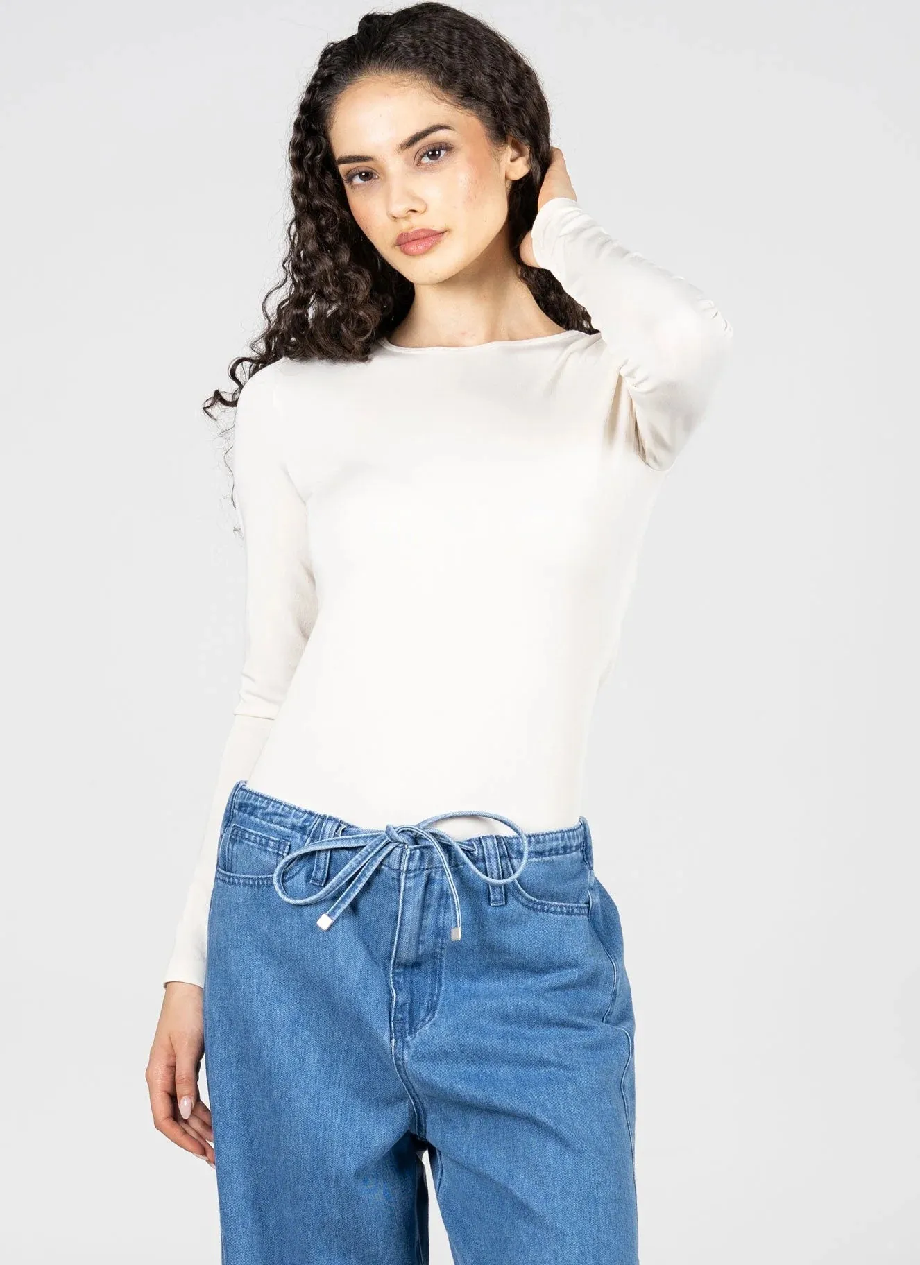 Bamboo Long Sleeve Top sold by Bella Chic product image thumbnail 2