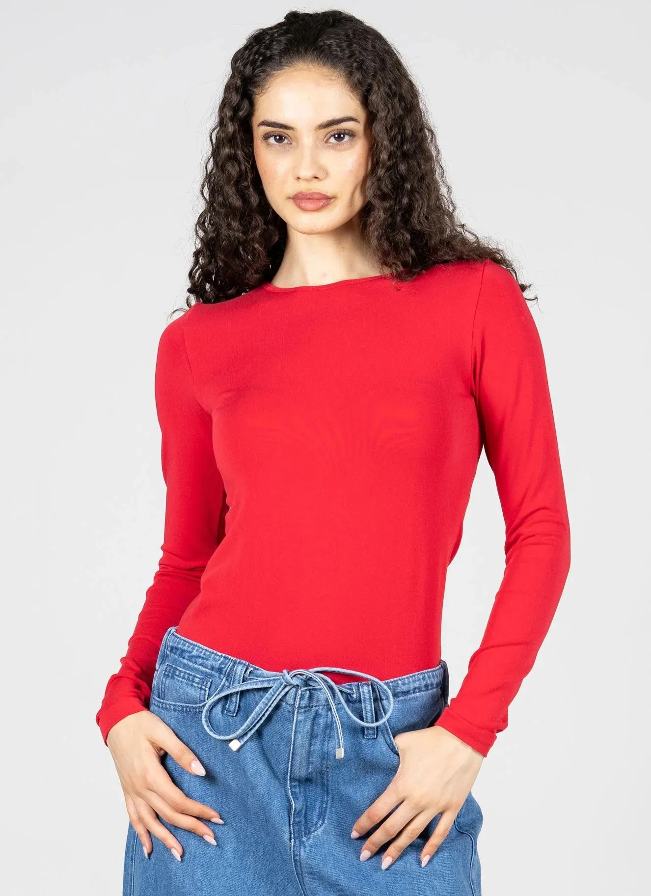 Bamboo Long Sleeve Top sold by Bella Chic product image thumbnail 4