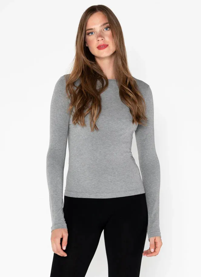 Bamboo Long Sleeve Top sold by Bella Chic product image thumbnail 5