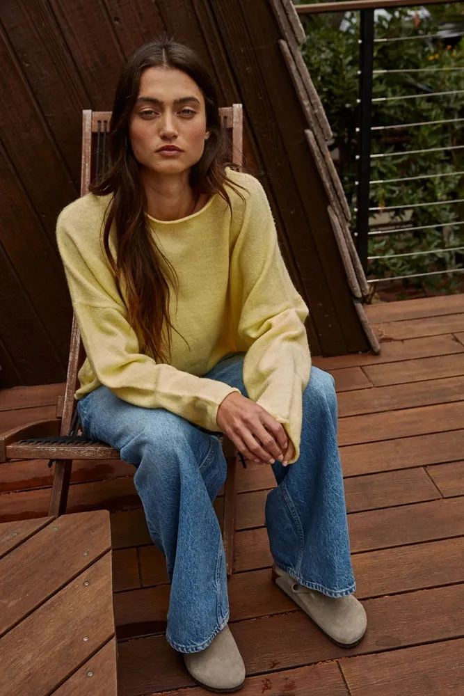 Rolled Neck Knit Pullover Sweater sold by Bella Chic product image thumbnail 3