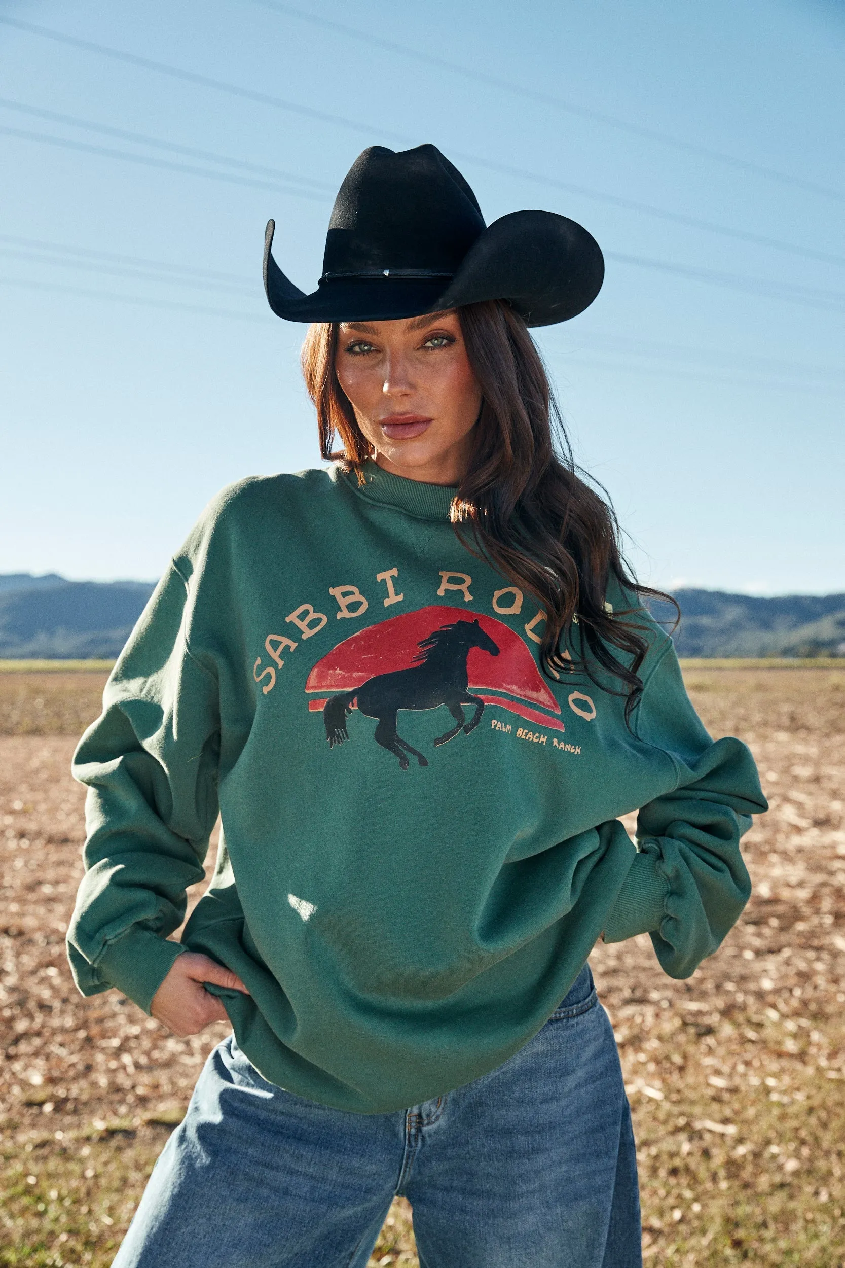 I Love Country Music Crew sold by Bella Chic