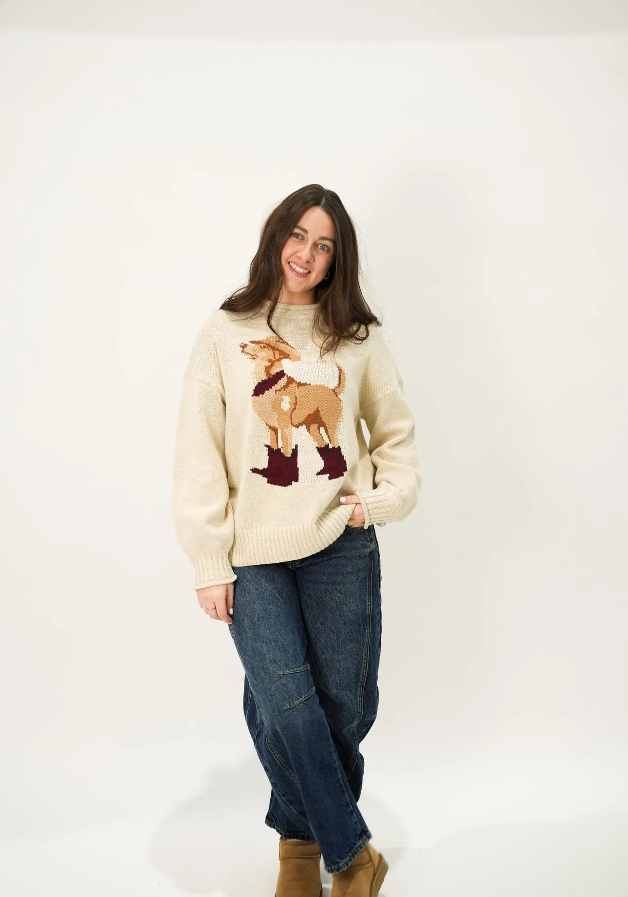 Western Pup Sweater sold by Bella Chic product image thumbnail 5