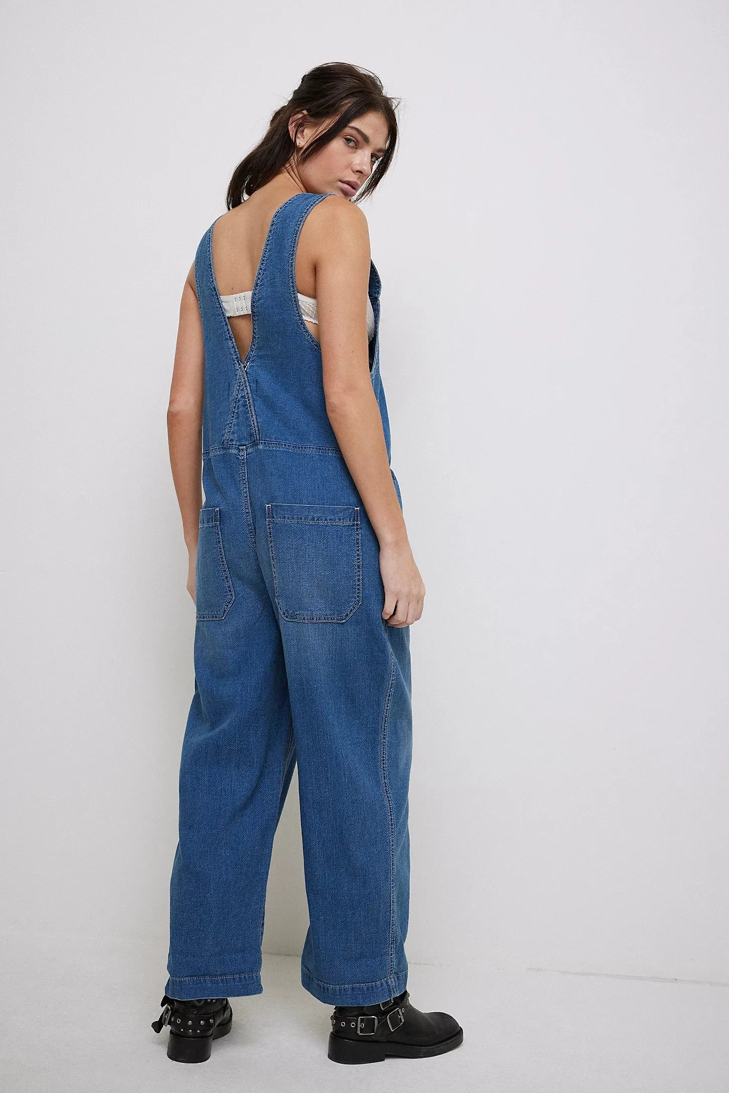 Jude One-Piece | Mid Indigo sold by Bella Chic product image thumbnail 4