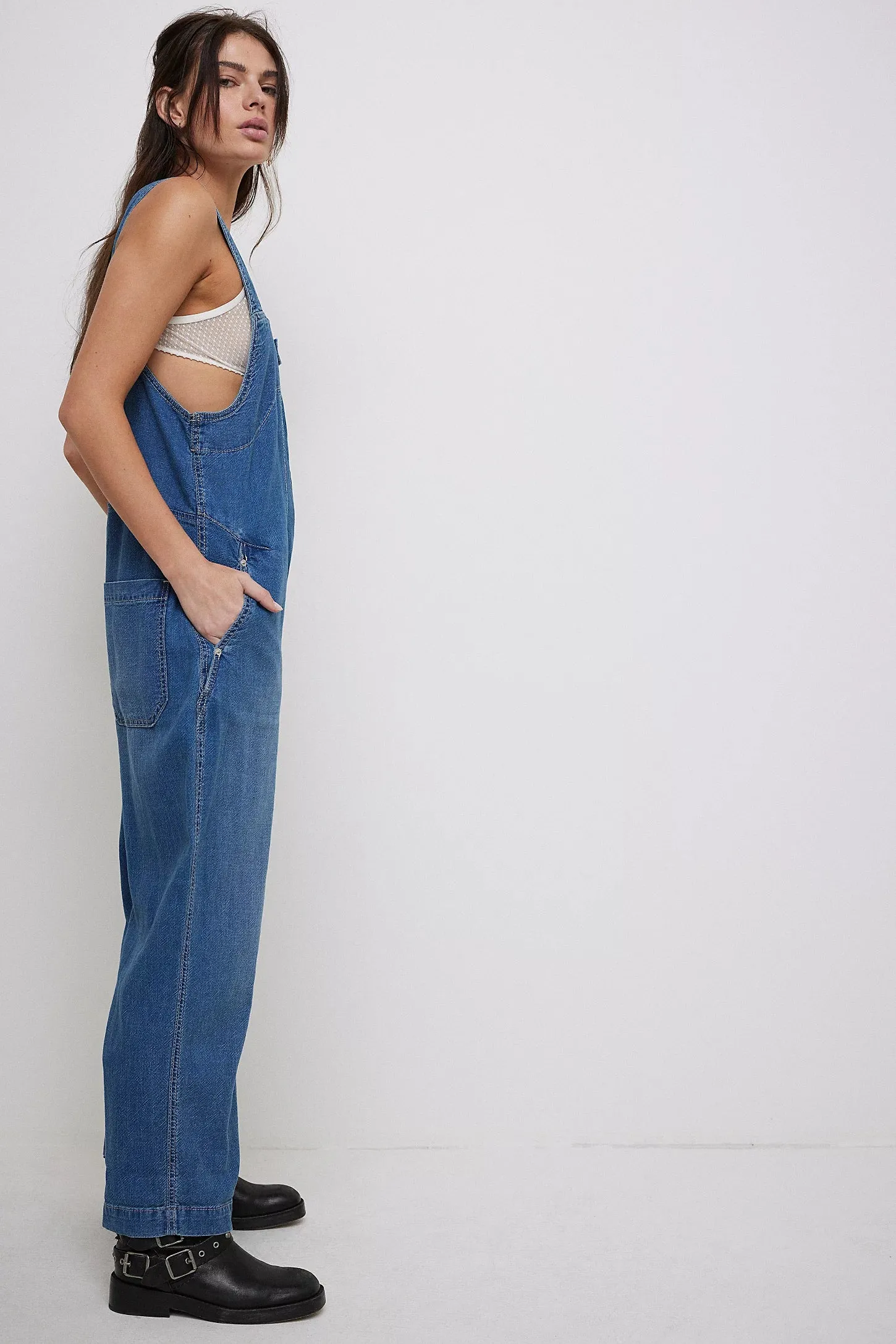 Jude One-Piece | Mid Indigo sold by Bella Chic product image thumbnail 3