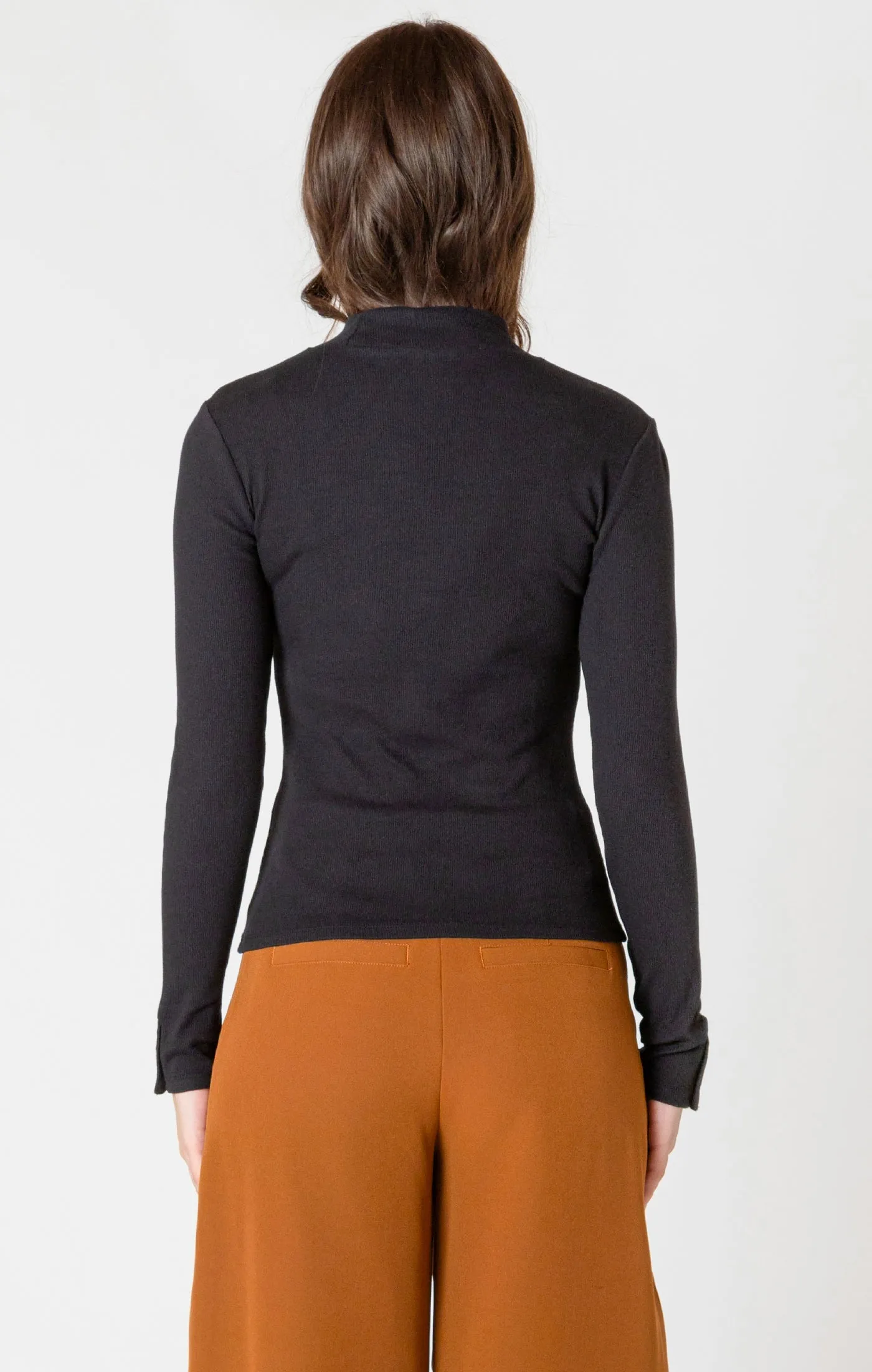 Ribbed Mockneck Top sold by Bella Chic product image thumbnail 2