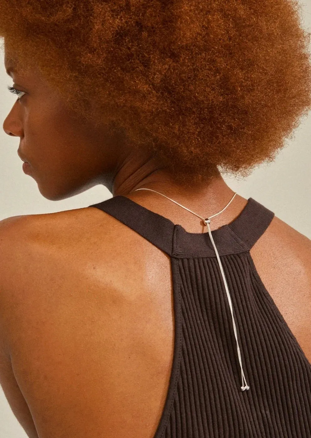 Sophia Recycled Medium Heart Necklace | Silver sold by Bella Chic product image thumbnail 2