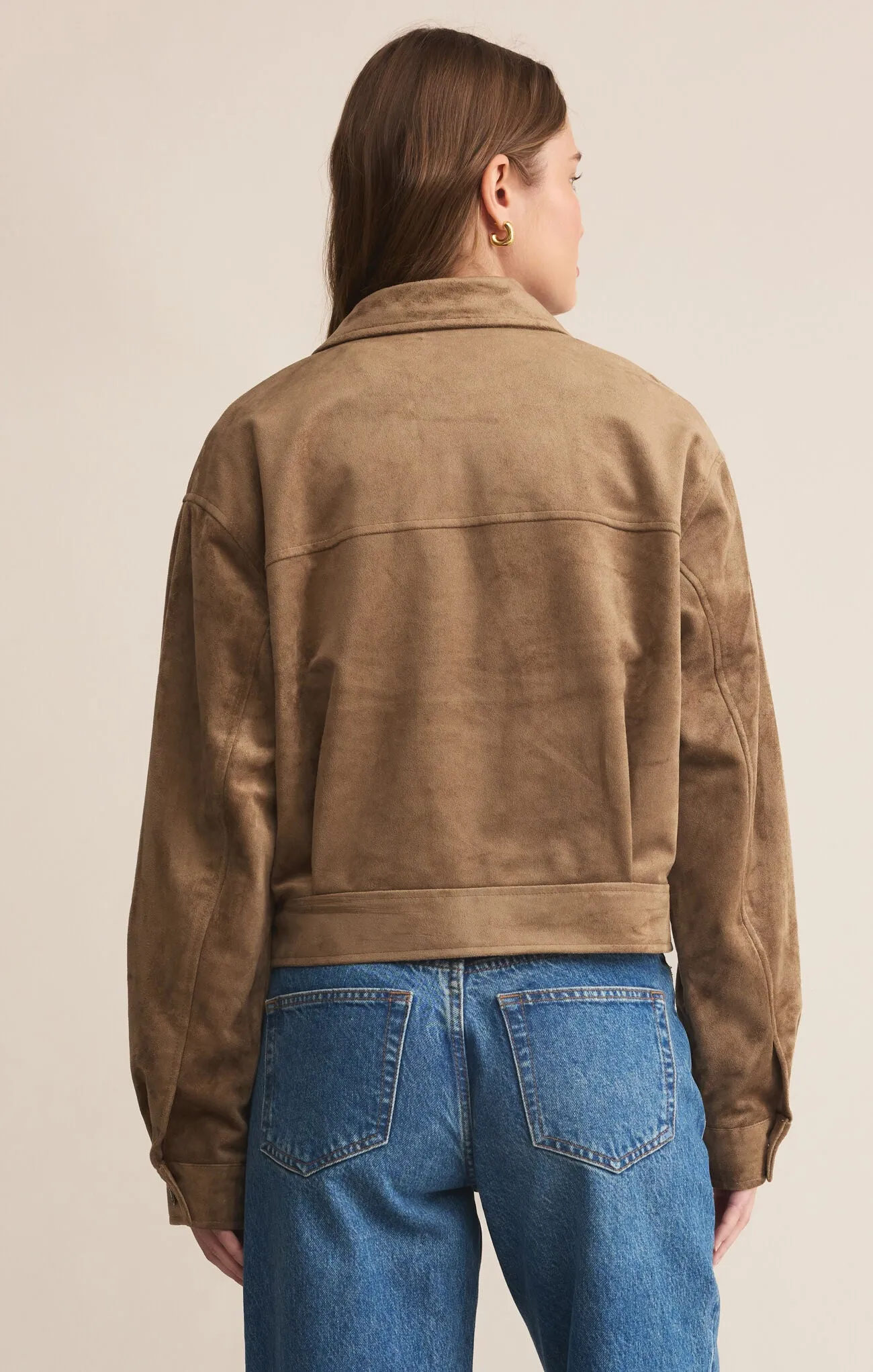 Heritage Suede Jacket sold by Bella Chic product image thumbnail 5