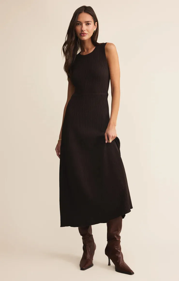 Elba Midi Ribbed Sweater Dress sold by Bella Chic product image thumbnail 4