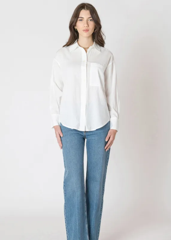 Textured Button Front Shirt made by Bella Chic