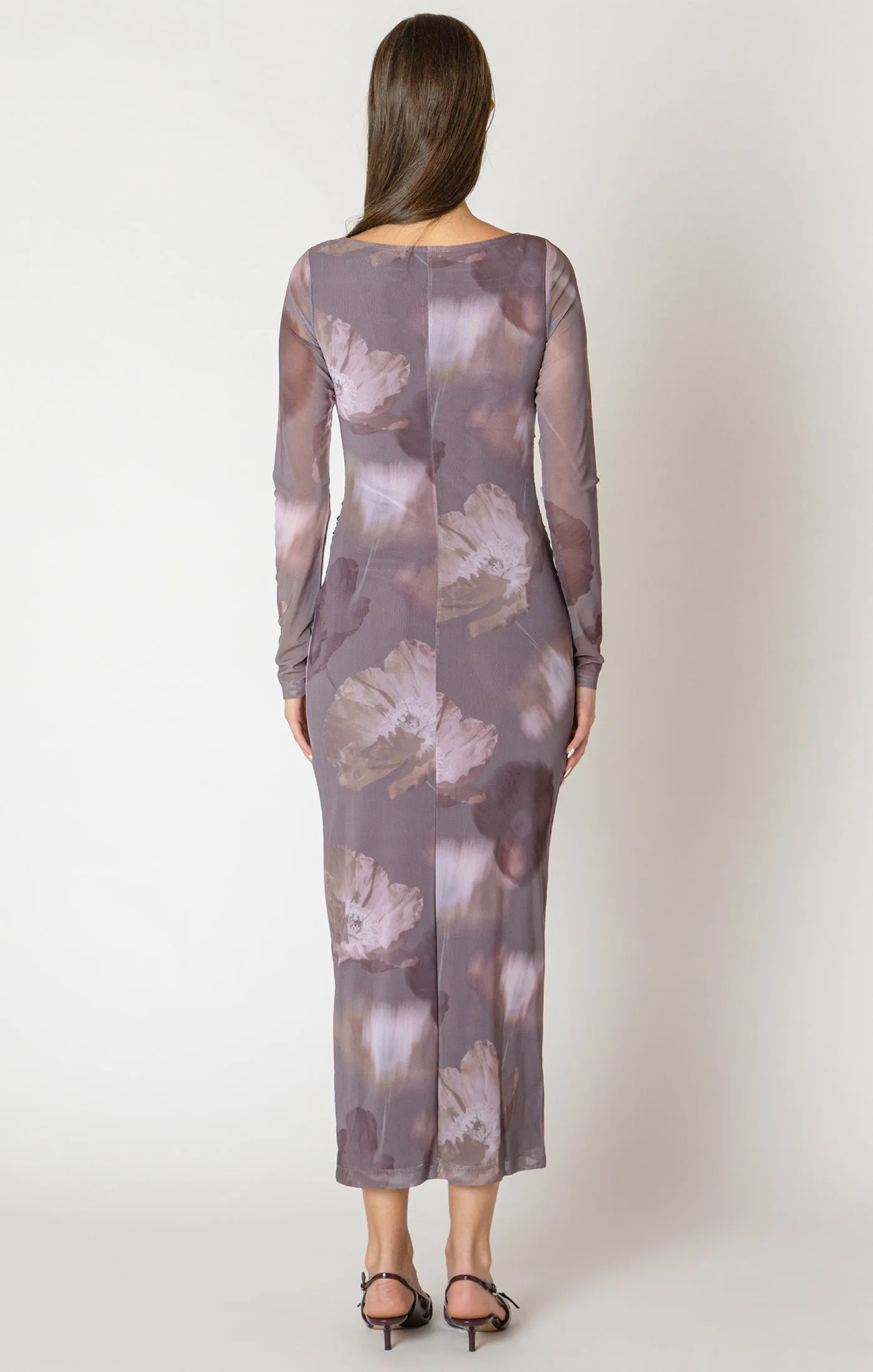 Printed Mesh Maxi Dress sold by Bella Chic product image thumbnail 2