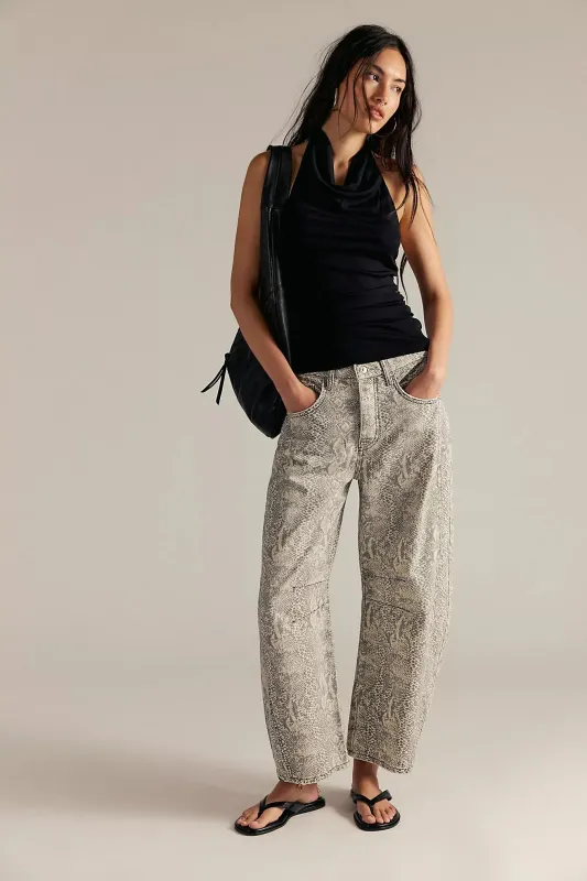 Good Luck Printed Barrel sold by Bella Chic