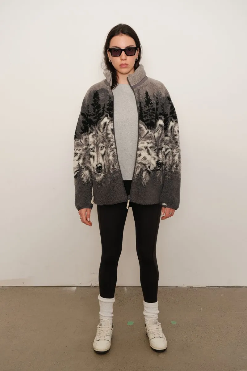Printed Sherpa Fleece sold by Bella Chic product image thumbnail 2