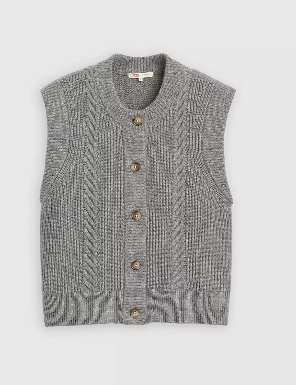 Ines Cable Sweater Vest sold by Bella Chic product image thumbnail 4