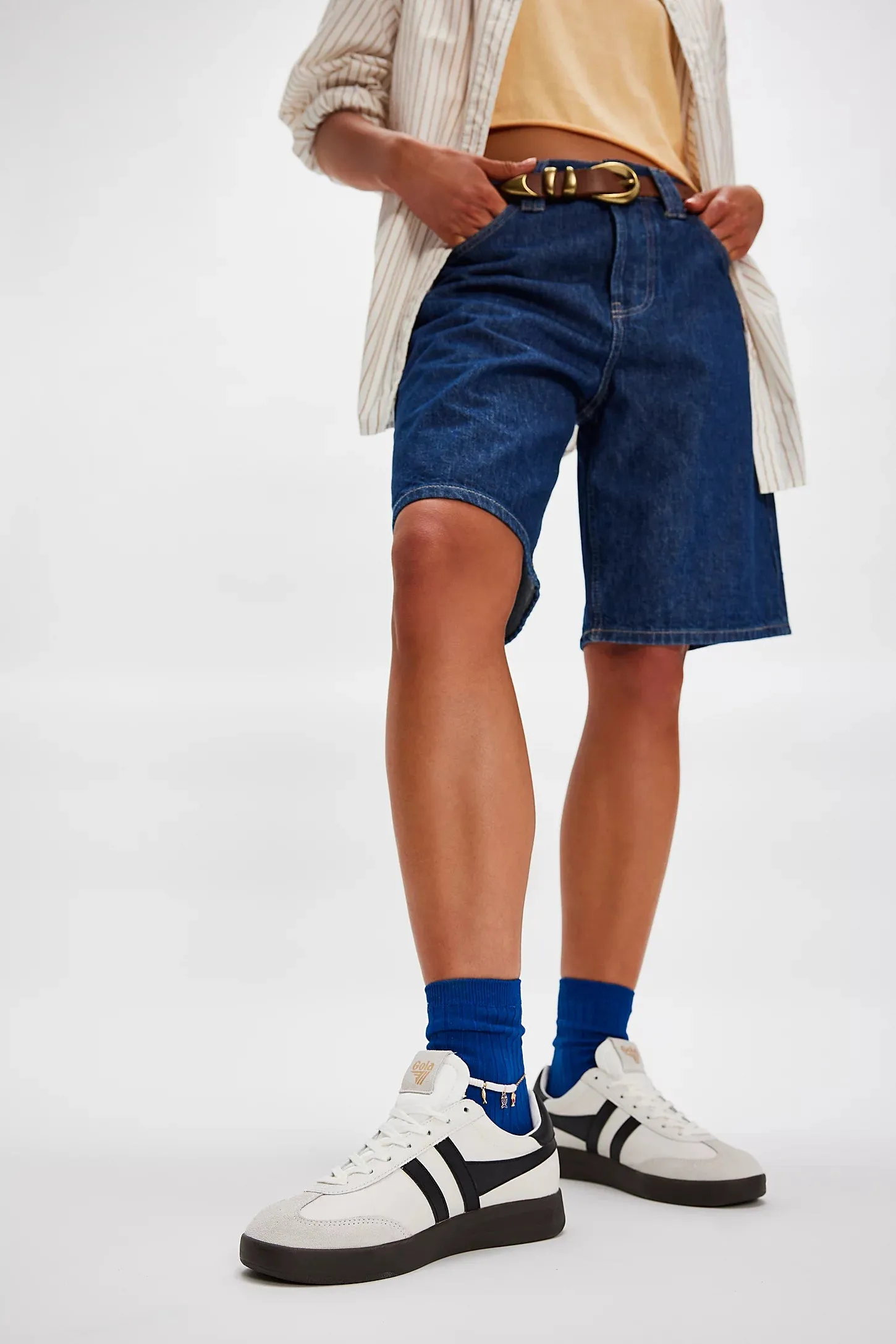 Gola Cyclone Leather Sneakers sold by Bella Chic product image thumbnail 2