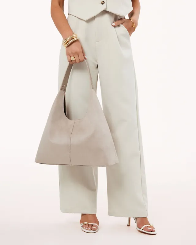 Tammy Suede Shoulder Bag made by Billini