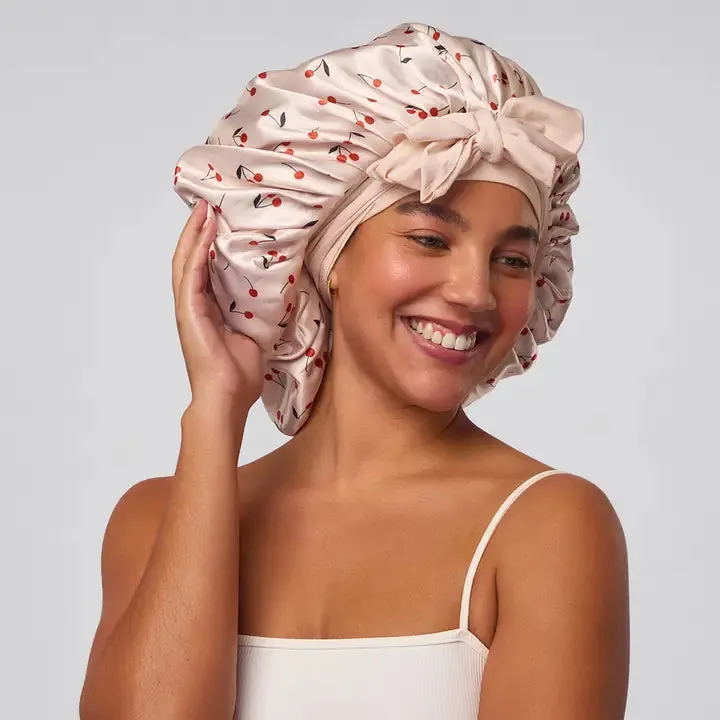 Adjustable Oversized Satin Bonnet sold by Bella Chic product image thumbnail 2