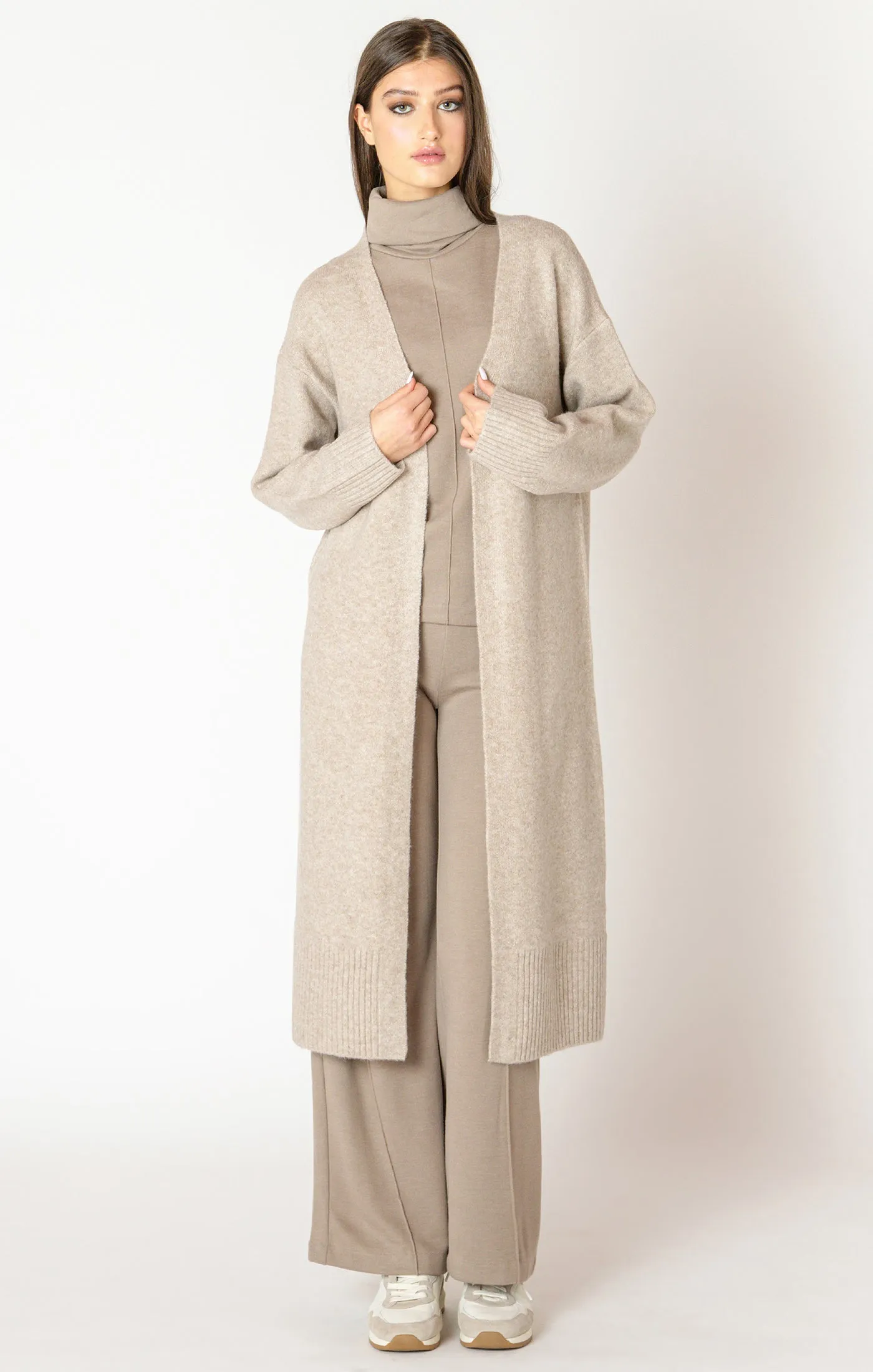 Longline Open Cardigan sold by Bella Chic product image thumbnail 4