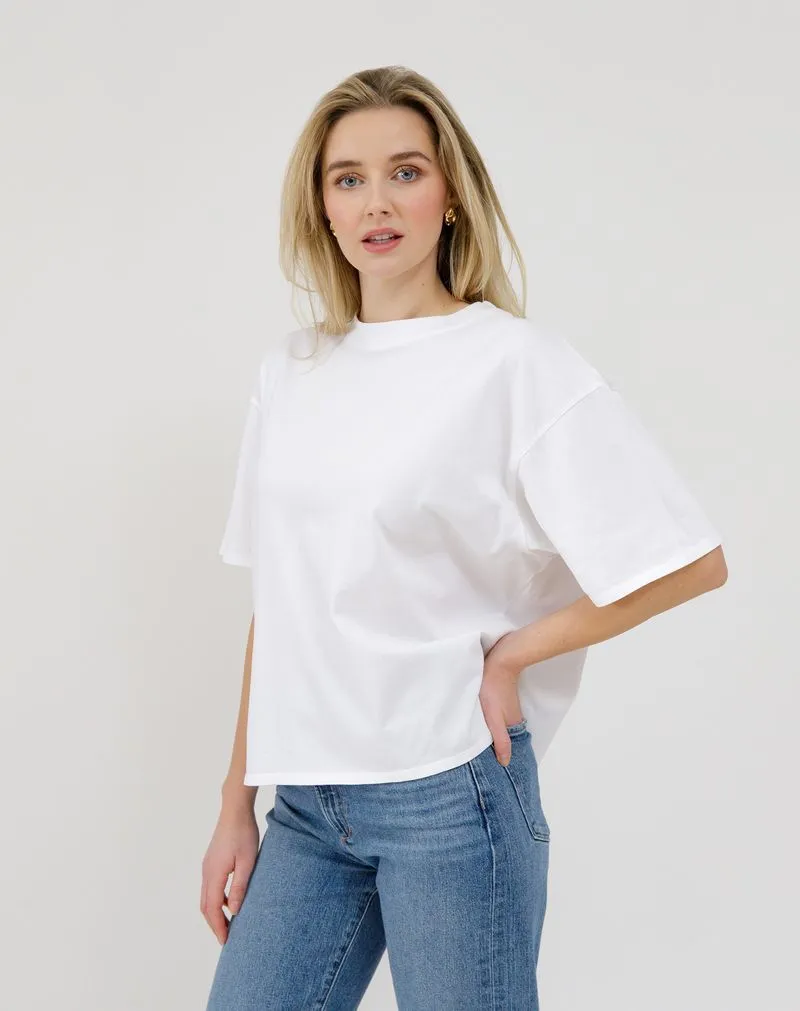 Boxy Tee | Navy sold by Bella Chic product image thumbnail 4