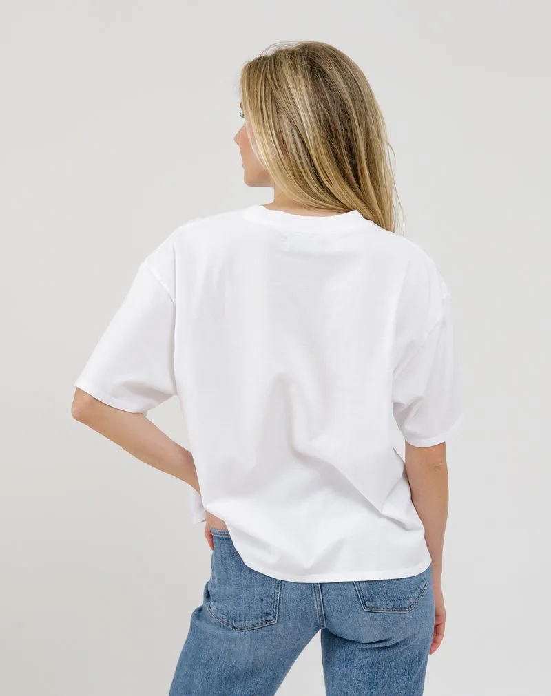 Boxy Tee | Navy sold by Bella Chic product image thumbnail 5