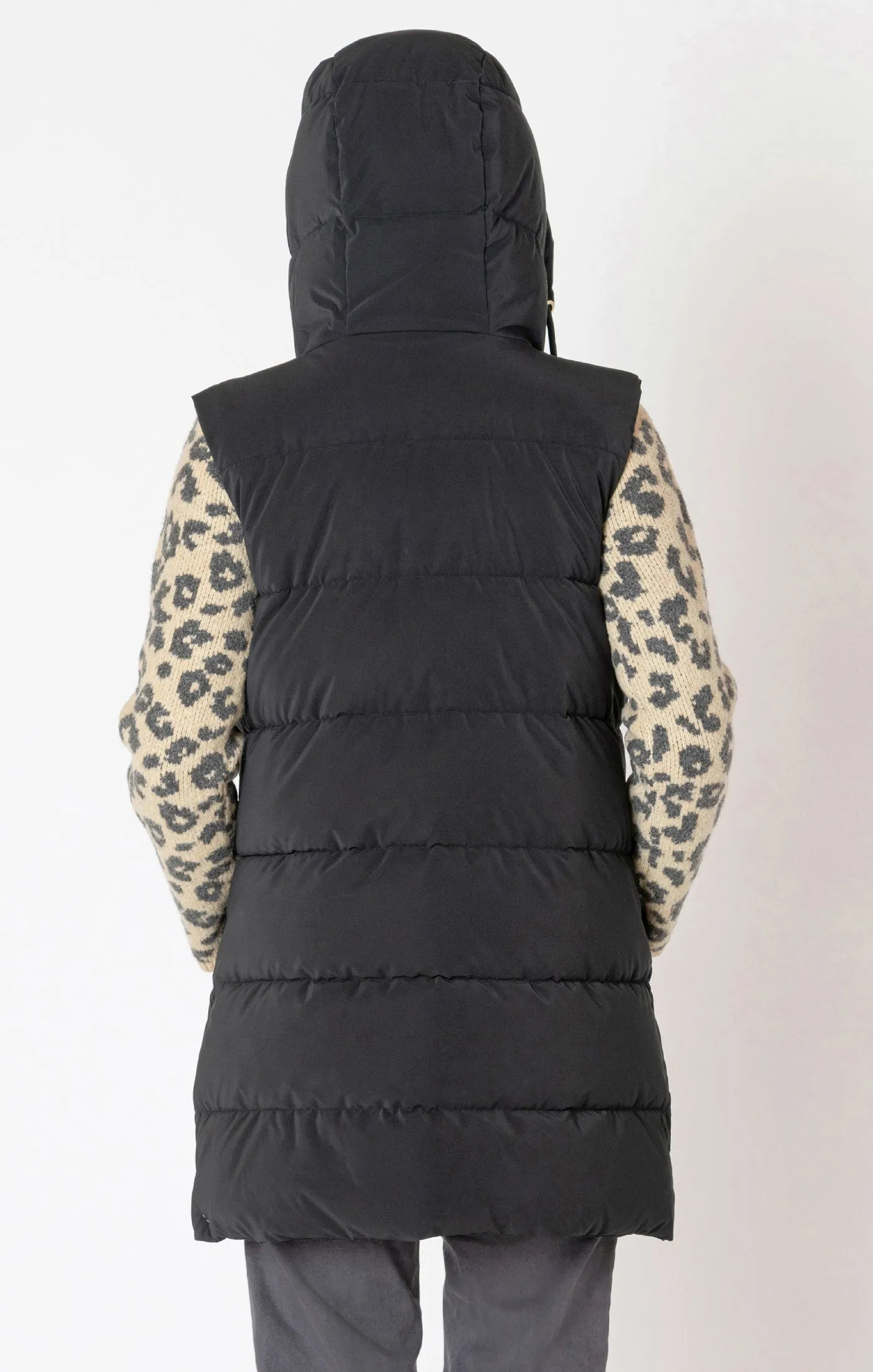 Hooded Puffer Vest sold by Bella Chic product image thumbnail 4