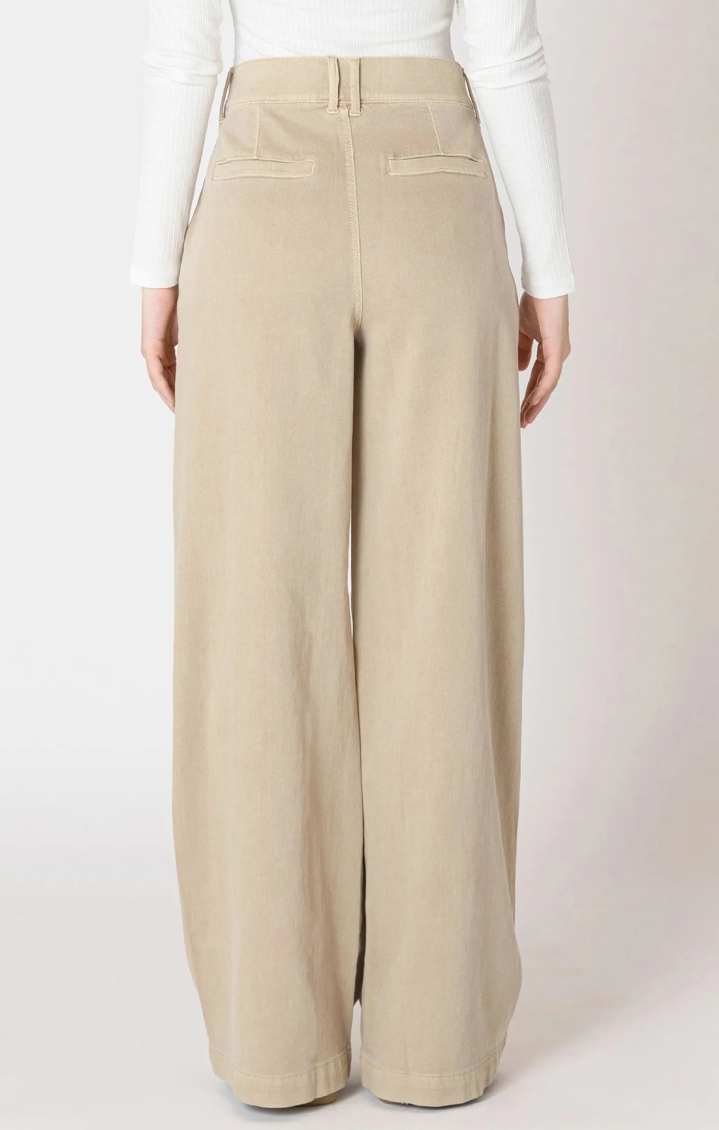 Flowy Twill Trouser sold by Bella Chic product image thumbnail 2