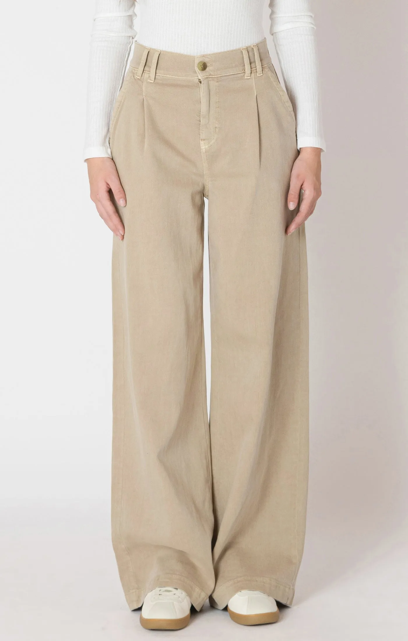 Flowy Twill Trouser sold by Bella Chic product image thumbnail 4