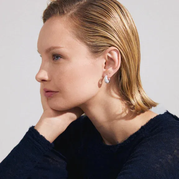 Focus Recycled Crystal Earrings sold by Bella Chic product image thumbnail 5