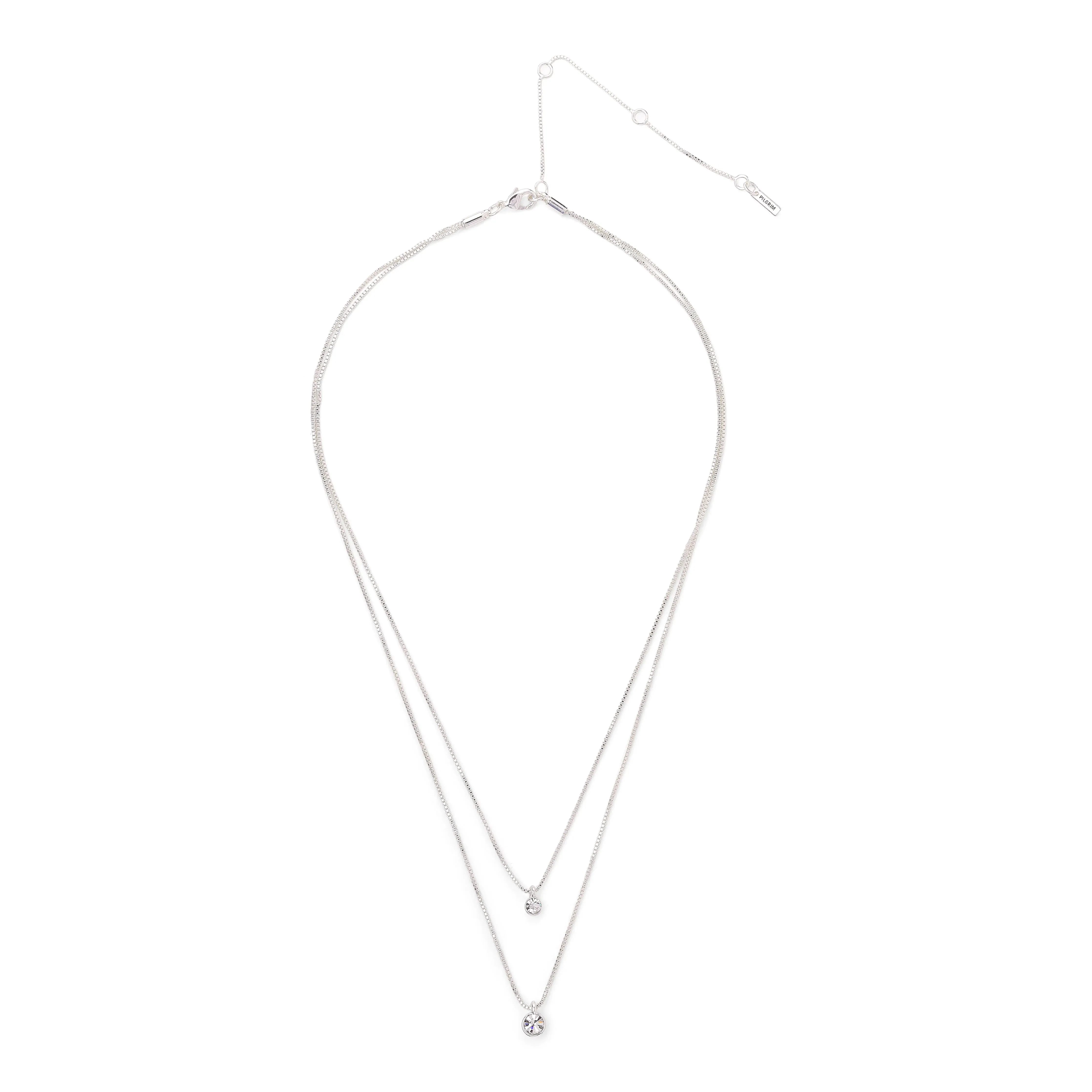 Lucia 2-in-1 Crystal Necklace sold by Bella Chic product image thumbnail 4