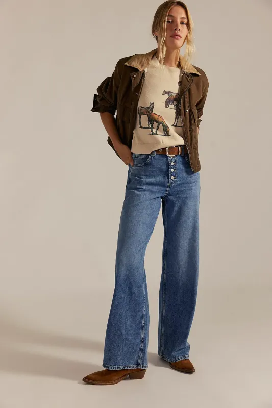 Nia Boyfriend Jeans made by Free People