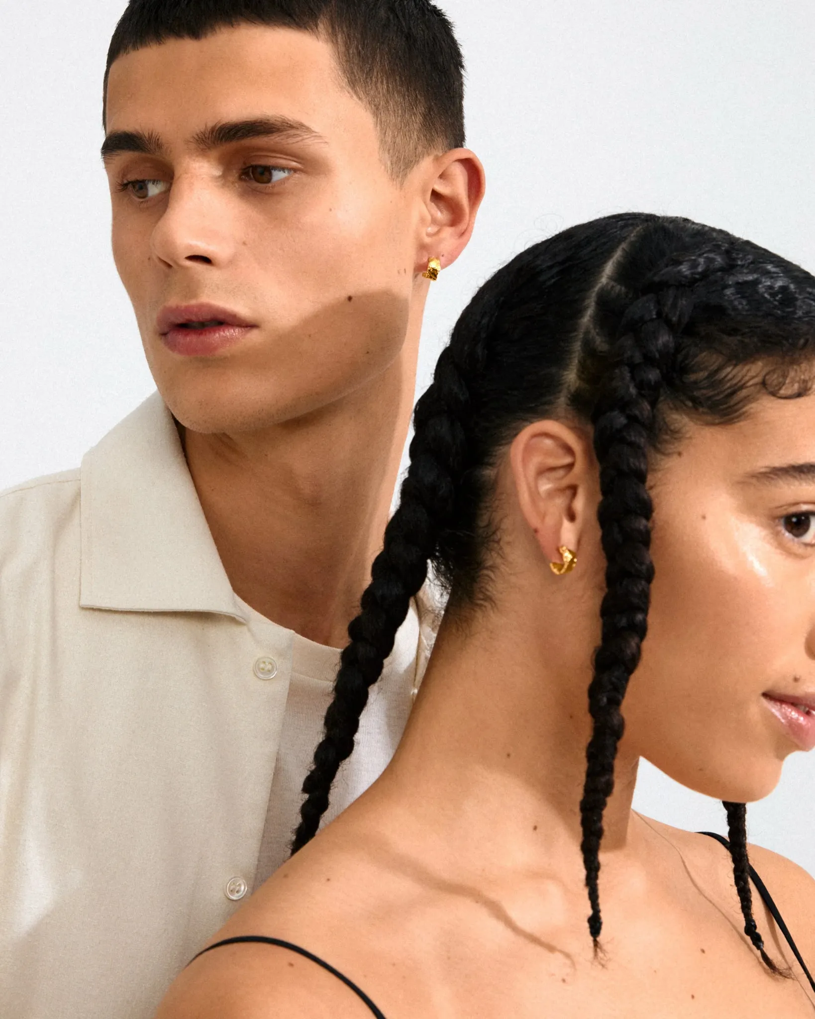 Instant Hoop Earrings sold by Bella Chic product image thumbnail 2