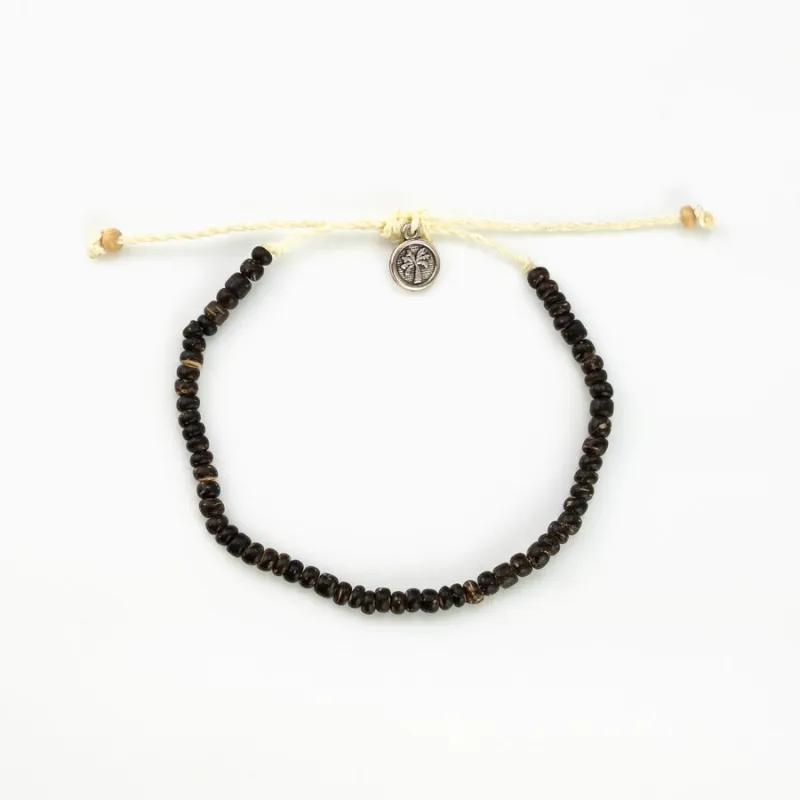 Punalu'u Beach Beaded Anklet made by Bella Chic