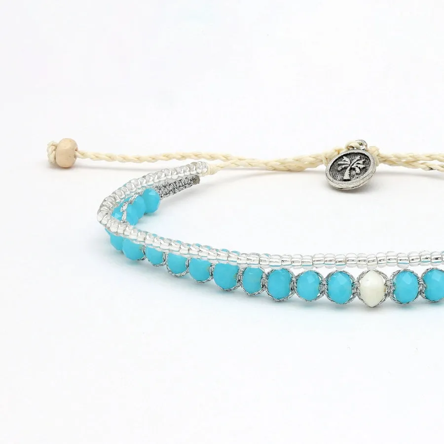 Cocoa Beach Beaded Anklet sold by Bella Chic product image thumbnail 4