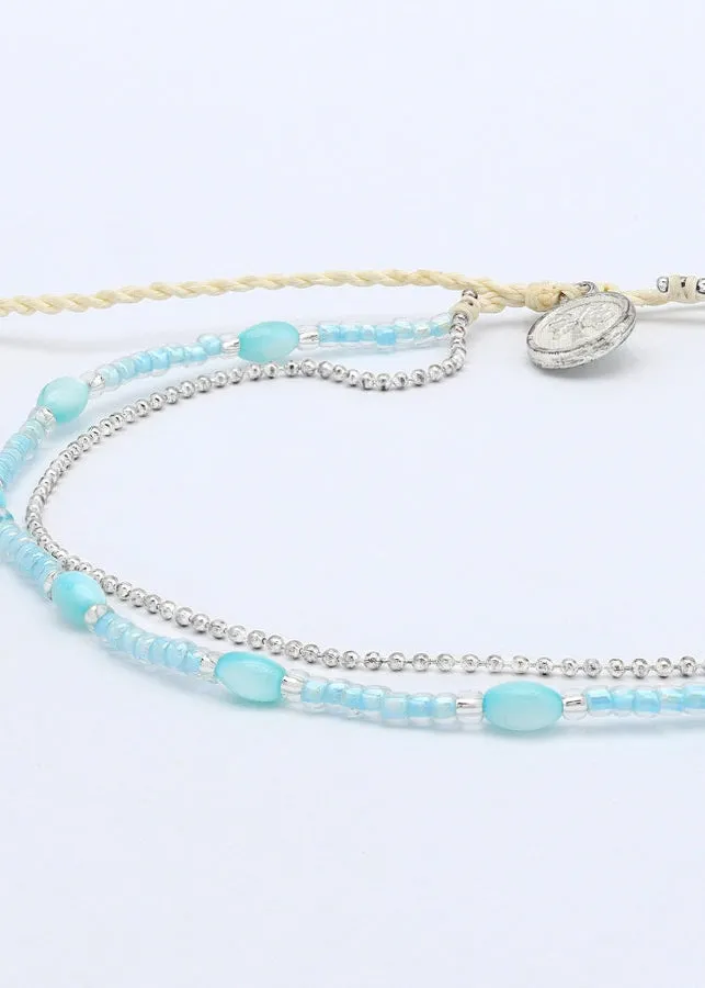 Double Beaded Berkilauan Anklet sold by Bella Chic product image thumbnail 3