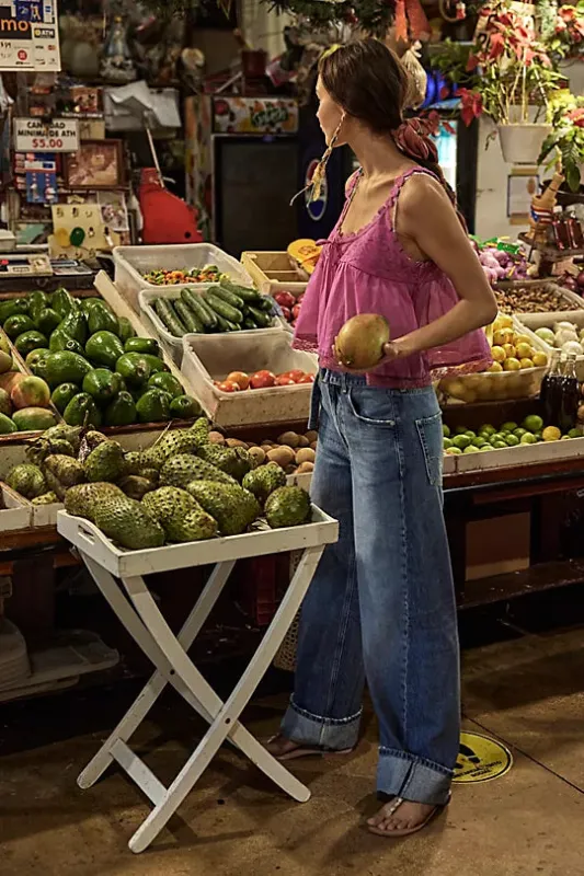 East Bay Cuffed Jeans sold by Bella Chic