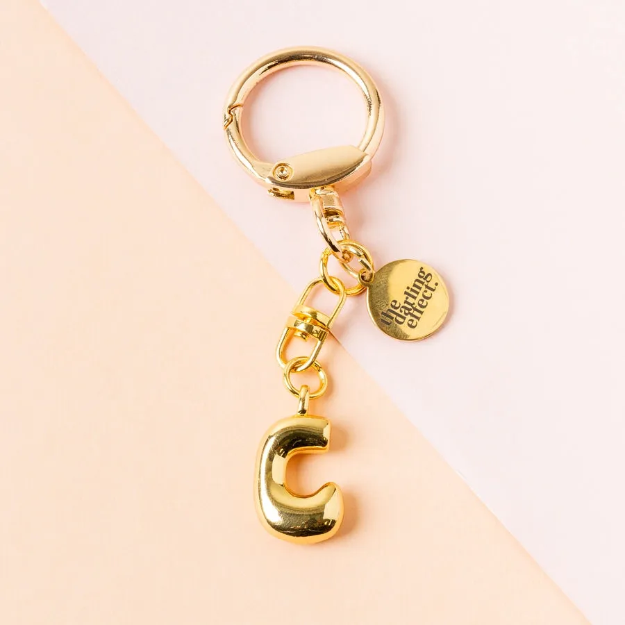 Bubble Letter Keychain sold by Bella Chic product image thumbnail 3
