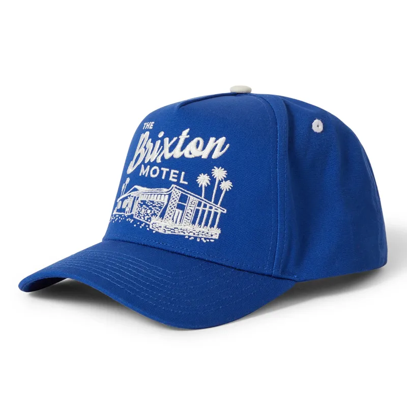 Brixton Motel Snapback | Electric Blue made by Brixton
