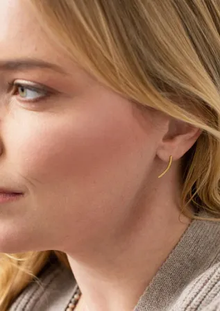 Comet Curve Earrings sold by Bella Chic product image thumbnail 2