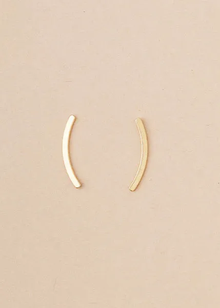 Comet Curve Earrings sold by Bella Chic product image thumbnail 5