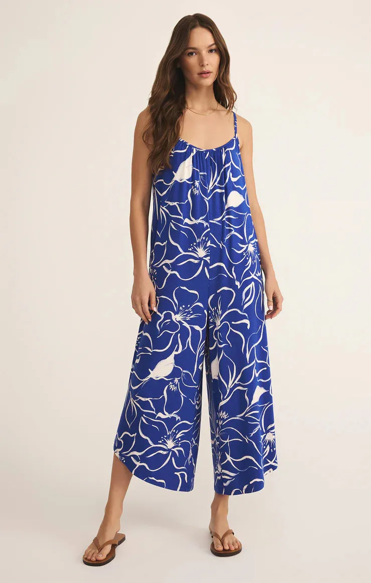 Toluca Cala Floral Flared Jumpsuit sold by Bella Chic