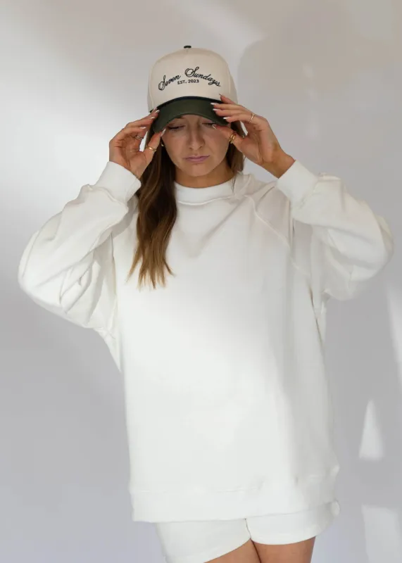 Seven Sundays Trucker Hat made by Bella Chic