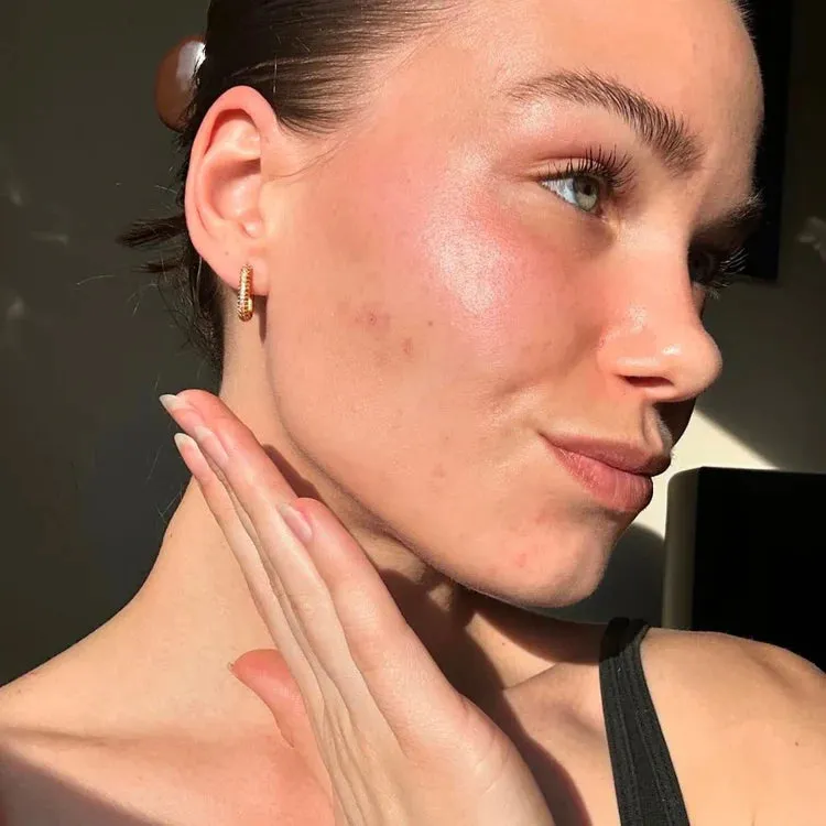 Rectangle Stone Earrings sold by Bella Chic product image thumbnail 4