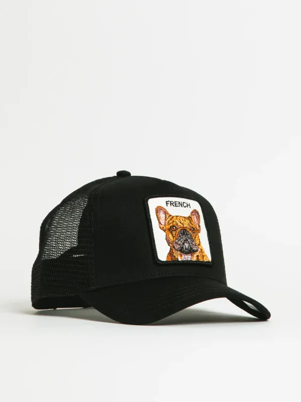 The Frenchie Snap Back Hat sold by Bella Chic