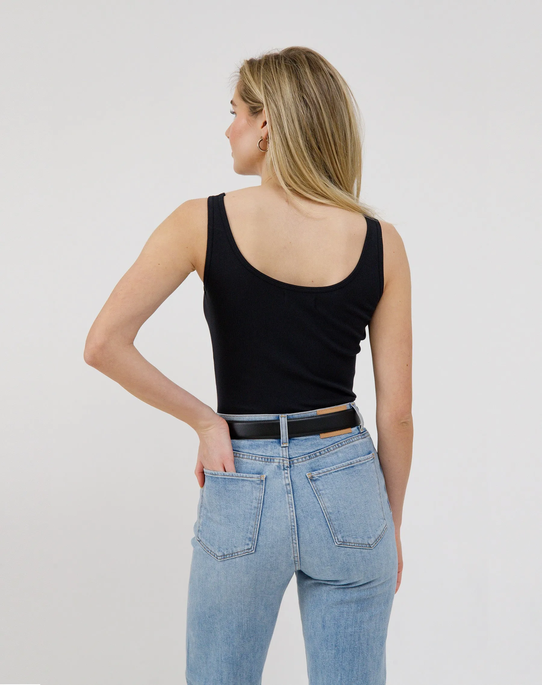 Ribbed Fitted Tank sold by Bella Chic product image thumbnail 5