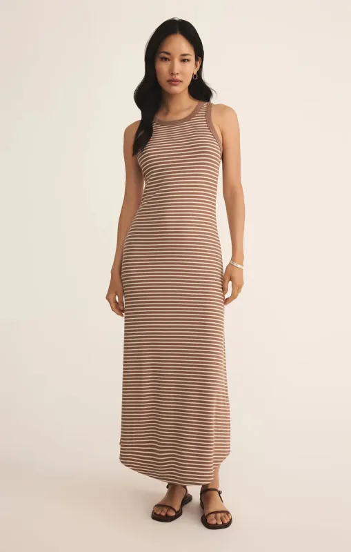 Goodwin Striped Midi Dress sold by Bella Chic