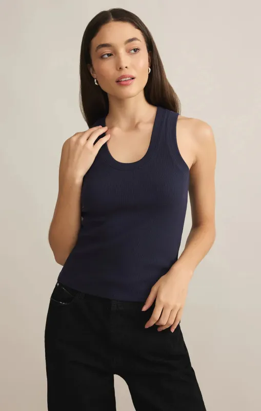 Sirena Rib Tank sold by Bella Chic