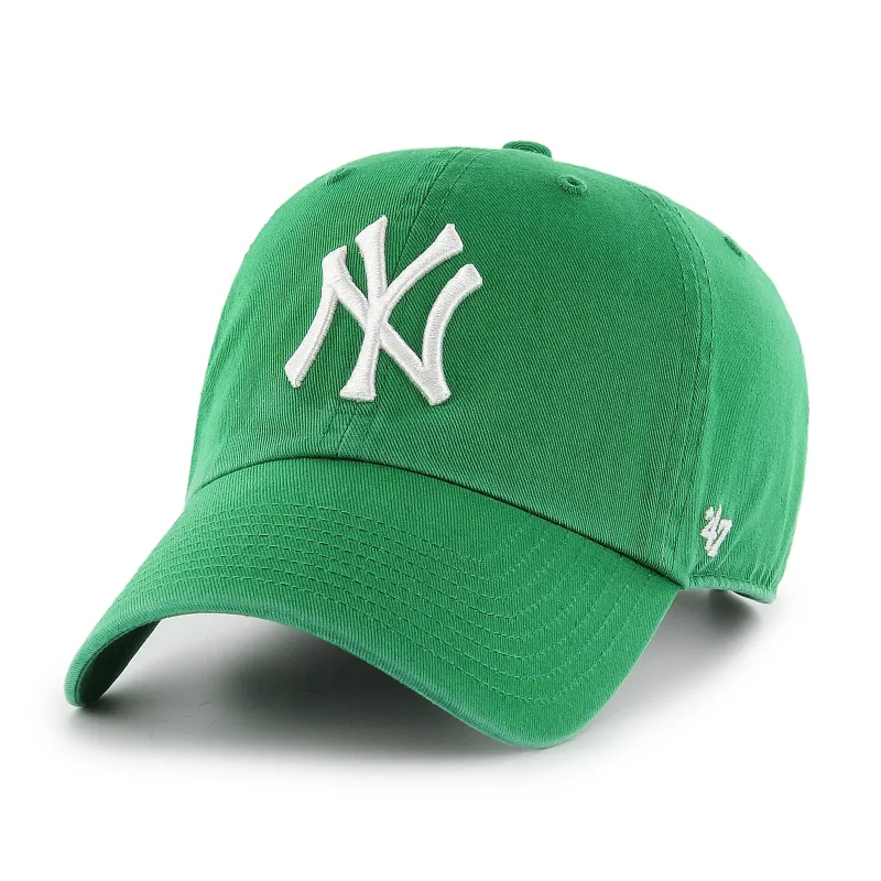 '47 Brand MLB Clean Up Cap | New York Yankees | Kelly Green sold by Bella Chic
